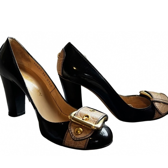 Russel & Bromley shoes heels leather size US 6 EU 36.5 - Picture 1 of 12